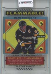 2023-24 Upper Deck Synergy Hockey Mario Lemieux Flammable Acetate/#FL-9 Pittsburgh Penguins