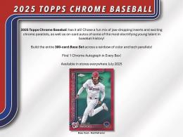 MLB 2025 TOPPS CHROME BREAKER DELIGHT