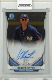 2014 TOPPS Chrome Gosuke Katoh Prospect Autographs #BCAPGK New York Yankees