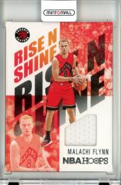 2020-21 PANINI HOOPS  Malachi Flynn Rise N Shine Jersey Card