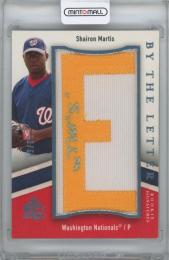 2009 UD SP Authentic By The Letter Rookie Signatures / SHAIRON MARTIS(Washington Nationals) 【20/65】
