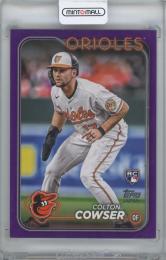 2024 TOPPS Japan Purple #66 / COLTON COWSER(Baltimore Orioles) 【35/50】