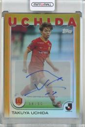 2025 TOPPS J.League Premium 内田宅哉 直筆サインカード【36/50】 名古屋グランパス