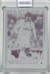 2025 TOPPS J.League Premium 脇坂泰斗 Printing Plate【1/1】 川崎フロンターレ
