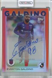 2025 TOPPS J.League Premium エヴェルトン・ガウディーノ・モレイラ 直筆サインカード【6/25】 FC東京