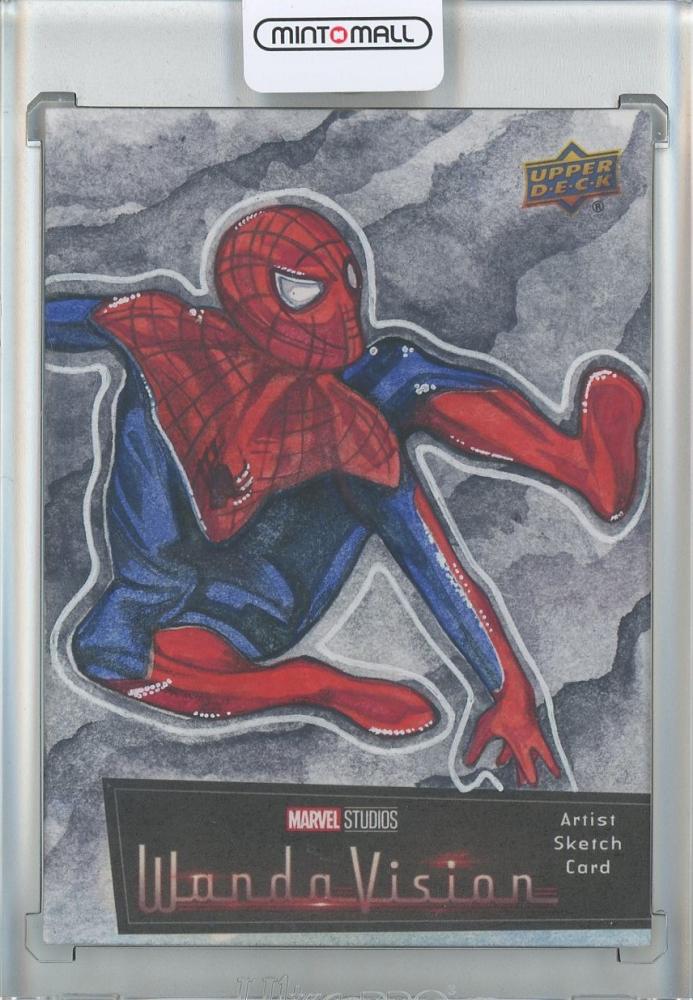 ミントモール / MINT 池袋店 / 2023 Upper Deck Marvel WandaVision Artist.Katie  Smith/Spider-Man Artist Sketch Card【1/1】