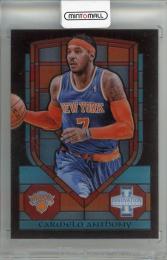 2013-14 PANINI Innovation Carmelo Anthony  Stained Glass Light Blue #5 New York Knicks