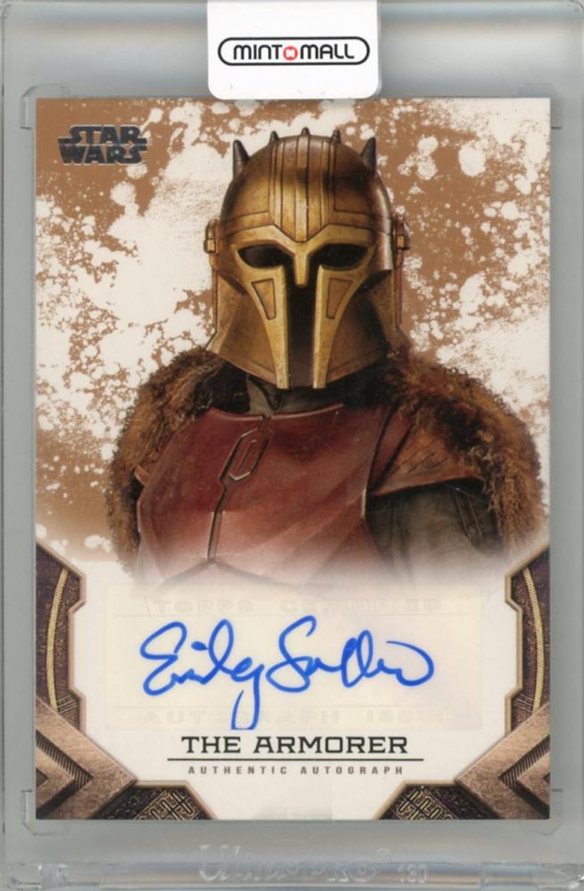 ミントモール / MINT 新宿店 / 2020 TOPPS Star Wars Masterwork Emily Swallow as The  Armorer Autographs Rainbow Foil #AES 【29/50】 star wars