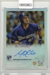 2015 TOPPS Chrome Matt Clark Rookie Autographs Refractors #ARMC【321/499】 Milwaukee Brewers