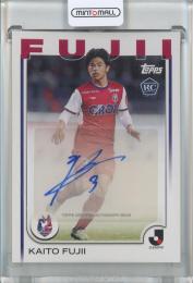2025 TOPPS J.League Premium 藤井海和 直筆サインカード ファジアーノ岡山