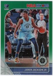 2019-20 Hoops Premium Stock Prizms Green #90 Jaren Jackson Jr.