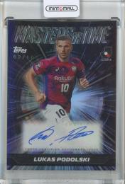 2025 TOPPS J.League Premium ルーカス・ポドルスキ 直筆サインカード【2/10】 ヴィッセル神戸