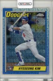 2025 TOPPS Chrome Hyeseong Kim Dodgers RC #T90C-143 Los Angeles Dodgers