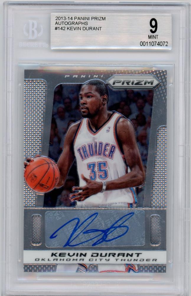 ミントモール / MINT 福岡店 / 2013-14 Panini Prizm Kevin durant [BGS9]Autographs 直筆 サインカード