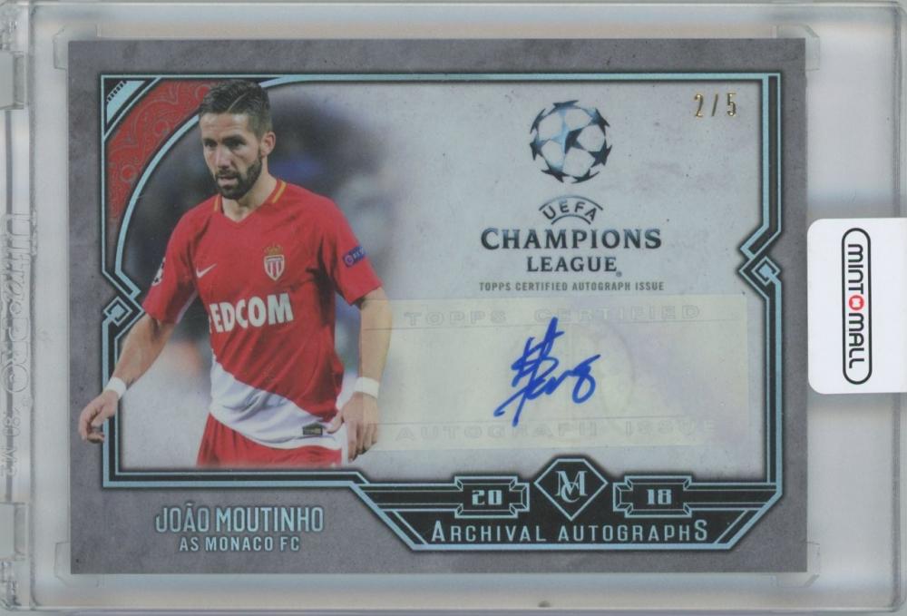 ミントモール / MINT 横浜店 / 2017-18 TOPPS Museum Collection UEFA Champions League  Archival Autographs / JOAO MOUTINHO(AS Monaco) 【2/5】