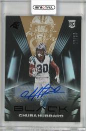 2021 PANINI Black Rookie Autographs Copper #137 Chuba Hubbard Carolina Panthers 【07/25】