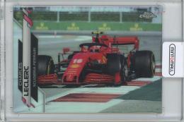 2020 Topps Chrome Formula 1 Refractors #24 Charles Leclerc/F1 Cars