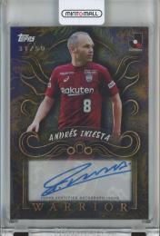2025 TOPPS J.League Premium アンドレアス・イニエスタ 直筆サインカード【31/50】 ヴィッセル神戸