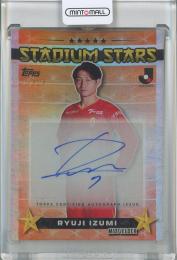 2025 TOPPS J.League Premium 和泉竜司 直筆サインカード【22/25】 名古屋グランパス