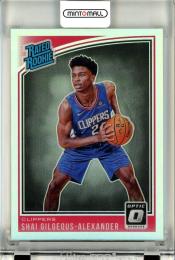 2018-19 Panini Donruss Optic Basketball Shai Gilgeous-Alexander Holo #162 Rated Rookie Los Angeles Clippers