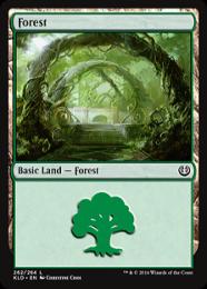 【KLD】【ENG】【Foil】《森/Forest》No.262