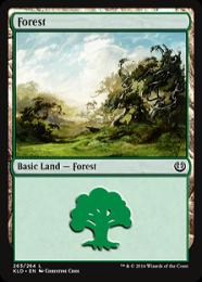 【KLD】【ENG】【Foil】《森/Forest》No.263