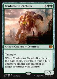 【KLD】【ENG】【Foil】《新緑の機械巨人/Verdurous Gearhulk》