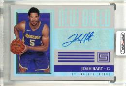 2017-18 Panini Status Basketball Josh Hart New Breed Autographs #19 Los Angeles Lakers
