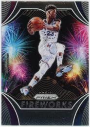 2019-20 Panini Prizm Fireworks #14 Jimmy Butler