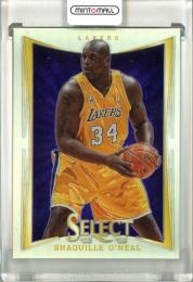 2012-13 Panini Select Basketball Shaquille O'neal Prizms #142 Los Angeles Lakers