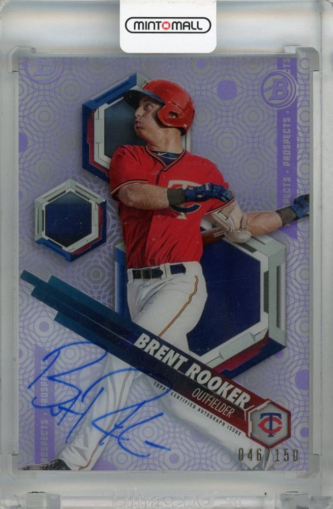 ミントモール / MINT 浦和店 / 2018 Topps Bowman High Tek Brent Rooker Autographs  Purple Diffractor #PHT-BR【046/150】 Minnesota Twins