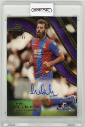 2015 Topps Premier Gold Joe Ledley Autographs Purple Parallel【77/99】 Crystal Palace