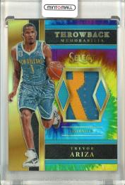 2017-18 Panini Select Basketball Trevor Ariza Throwback Memorabilia Prizms Tie Dye #35【01/25】 New Orleans Hornets