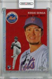 2023 TOPPS CHROME PLATINUM ANNIVERSARY Kodai Senga Topps Refractors #500 RC【065/499】 New York Mets