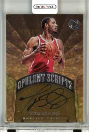 2017-18 Panini Opulence Basketball Trevor Ariza Opulence Opulent Scripts Silver #21【22/25】 Houston Rockets ※表面左下角欠け有