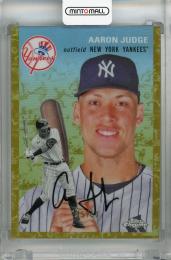 2023 TOPPS CHROME PLATINUM ANNIVERSARY Aaron Judge Platinum Toile Cream/Gold Refractors #1【15/50】 New York Yankees