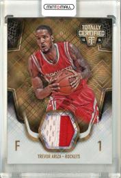 2015-16 Panini Totally Certified Basketball Trevor Ariza Materials Gold #TCMTA【05/10】 Houston Rockets