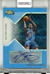 2004-05 Topps Finest Trevor Ariza X-Fractors Blue #188 AU【13/25】 New York Knicks