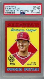 2023 Topps Series 2 Shohei Ohtani  1988 Topps All-Star Red #88AS-1【07/10】 【PSA8】 Los Angeles Angels