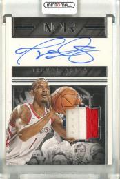 2017-18 Panini Noir Nasketball Trevor Ariza Prime Materials Color Autographs #20【03/20】 Houston Rockets