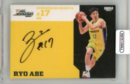 BBM×B.LEAGUE TRADING CARDS 2024-2025 SEASON FAST BREAK 1st Half 阿部諒 直筆サインカード【12/51】 サンロッカーズ渋谷