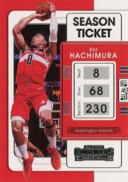 2021-22 Panini Contenders #91 Rui Hachimura