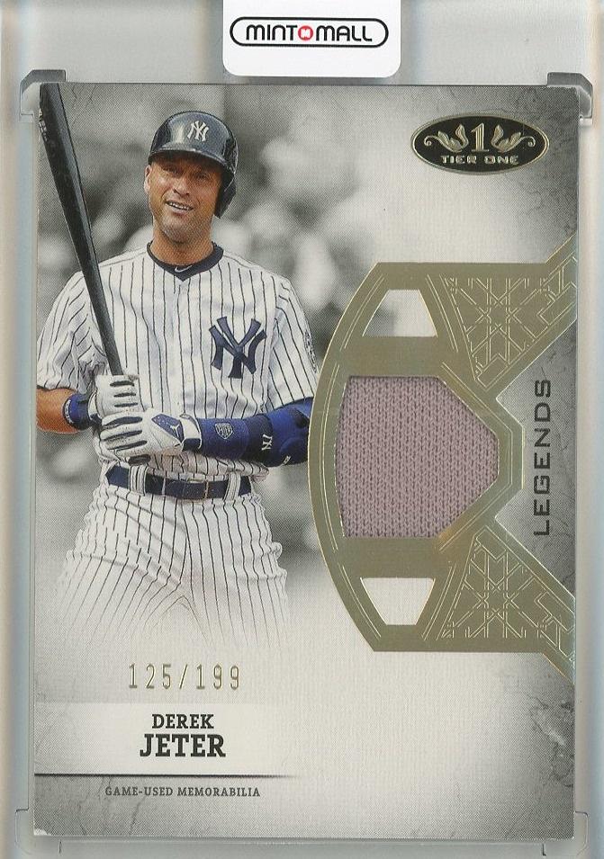 ミントモール / MINT 池袋店 / 2024 Topps Tier One Derek Jeter Legend Relic【125/199】  New York Yankees