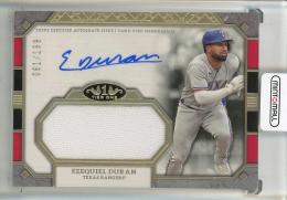 2024 Topps Tier One Ezequiel Duran Jumbo Relic Autograph【061/199】 Texas Rangers