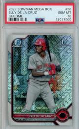 2022 Bowman Mega Box Elly De La Cruz Base【PSA 10】《Gem-MINT》 Cincinatti Reds