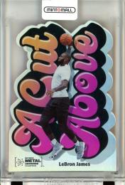 2021 Upper Deck Metal Universe Champions LeBron James A Cut Above #ACA20