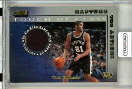 2001-02 Topps Stadium Club Tim Duncan Touch of Class #TCTD San Antonio Spurs