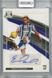 2020-21 Panini Impeccable Premier League Grady Diangana Illustrious Ink #9 ※傷・白かけあり【27/49】 West Bromwich Albion