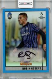 2020-21 Topps Merlin Chrome UEFA Champions League Europa League Robin Gosens Chrome Autographs Blue Refractor #BCA-RGO【01/75(ファーストナンバー)】 Atalanta B.C.