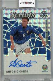 2021 Panini Mosaic UEFA Euro 2020 Antonio Conte Scripts Mosaic #23 Auto ※初期傷あり Italy
